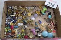 Box of Earrings Most Are Pairs