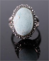 Sterling Silver and Turquoise Ring, size 9