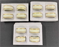 Set of 12 Gorham Napkin Rings