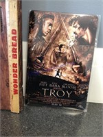 TROY-TIN SIGN-APPROX 12"TX8"W