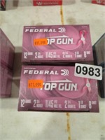 FEDERAL TOP GUN 12GA 2 3/4" 8 SHOT