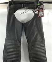 MILWAUKEE LEATHER MOTORCYCLE CHAPS NEW SIZE XL