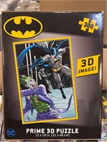 Prime 3-D Batman Puzzles; 6 Total