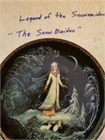 LEGENDS OF THE SNOW MAIDEN --COLLECTORS PLATE