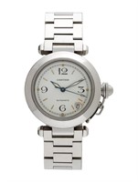 Cartier Pasha De Cartier 35mm White Dial Watch