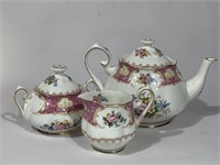 Royal Albert Bone China Lady Carlyle Teapot,