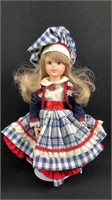 Pittsburgh Originals Doll in Plaid Dress