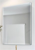 NISHCON FRAMELESS WALL MIRROR(28X20IN) NO