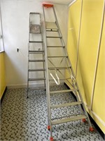 Two Step Ladders (Tallest 285 cm H)