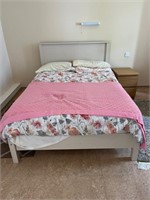 Double Bed Complete with Comfort Mattress and