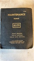 Alco Maintenance Manual
