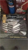 10 pc stainless steel knife set