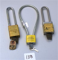 Gun Safety Locks set 3