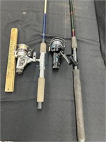 2 rod and reels