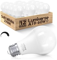 Lumiverse Dimmable A19 LED Light Bulbs