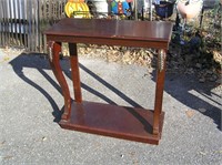 Mahogany side table