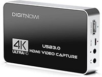 Capture Card 4K 60FPS, USB3.0 HDMI Capture Card,