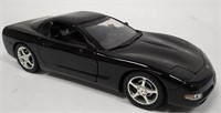 ERTL 2003 Black Chevrolet Corvette 1:18 Die Cast