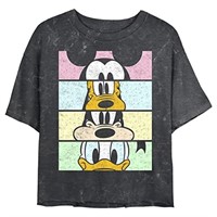 Size Large Disney Characters Crew Womens Mineral