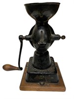 Antique Enterprise Mfg Cast Iron Coffee Grinder