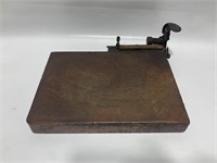 Antique Cigar Mold Rolling/Cutter Board