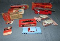 Tekno Lot Vehicles and Boxes.