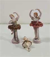 Vintage Ballarina porcelien figurines