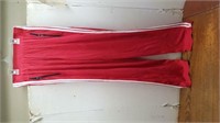 NEW Youth Red Track Pants Size S Waist = 26 to 30