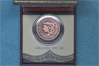 1836 Large Cent in Presentation Box