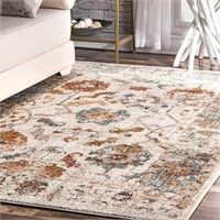 NuLOOM Cecil Vintage Floral Beige 12ft x 15ft Rug