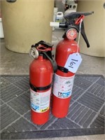 2 Fire Extinguishers