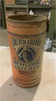 Vntg Dutch Brand Bevel-Edge Patches Can