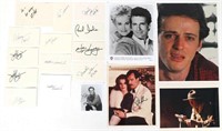 AMERICAN ACTOR AUTOGRAPHS - REEVES, BRODERICK, & S