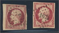 FRANCE #19-20 USED FINE
