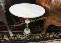 SMALL MARBLE TOP TABLE