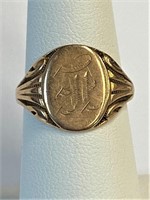 10K Gold Women's Ring Sz 7  3.2 grams  (E)