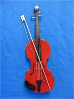 Tin Violin Wall Hanging