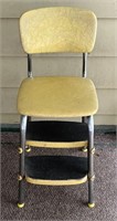 Vintage Harvey Winston Salem, NC Step Stool Chair