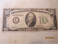 1934 A San Francisco, California - $10 Bill -