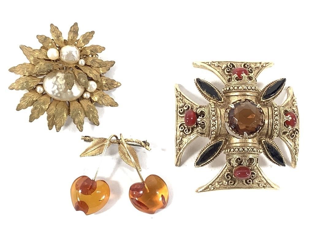 5/7 Estate Costume Jewelry Online Auction