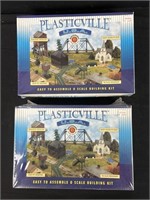 Plasticville models for model railroading NIB