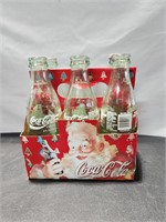 Coca-Cola Bottles & Holder