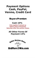 Payment Options And Buyers Premium