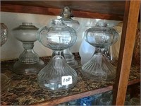 4 Oil Lamps