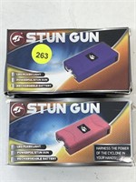 2 NIB Cheetah Stun Guns, Rechargeable