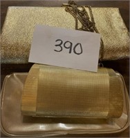 Vintage Gold Clutch Purse & more