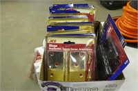 Lot of hinges - various finishes - 3"-4"