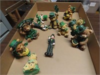 Saint Paddy's day figures.