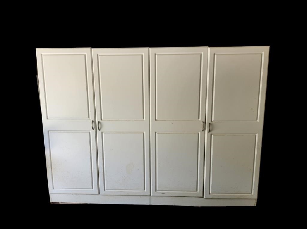 Two Large Garage Cabinets