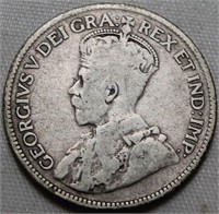 Canada 25 Cents 1935